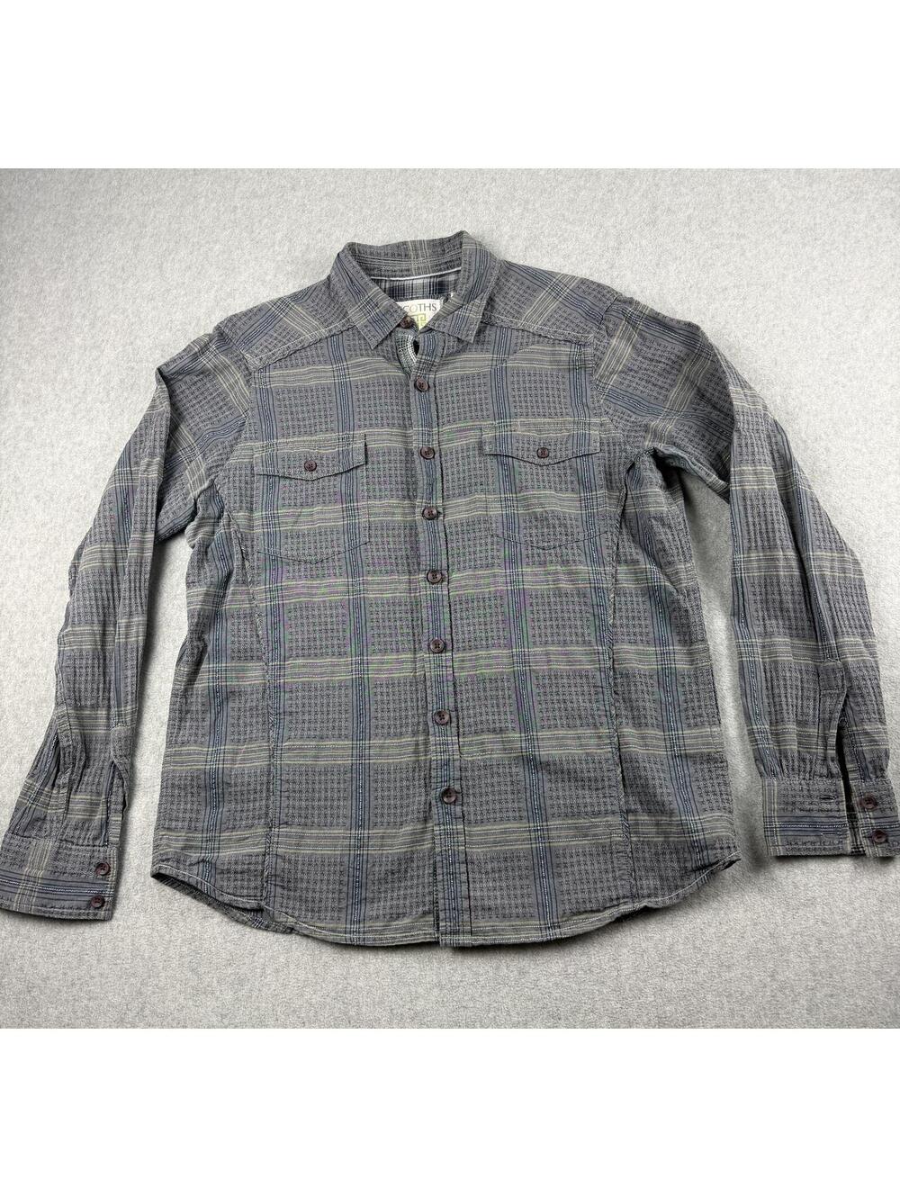 Men’s Organic Cotton Button Up Shirt ECOTHS